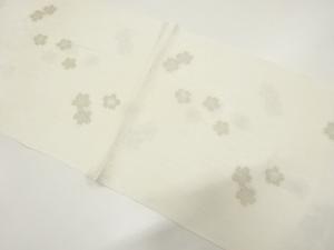 未使用品　正絹　金通し　帯揚げ